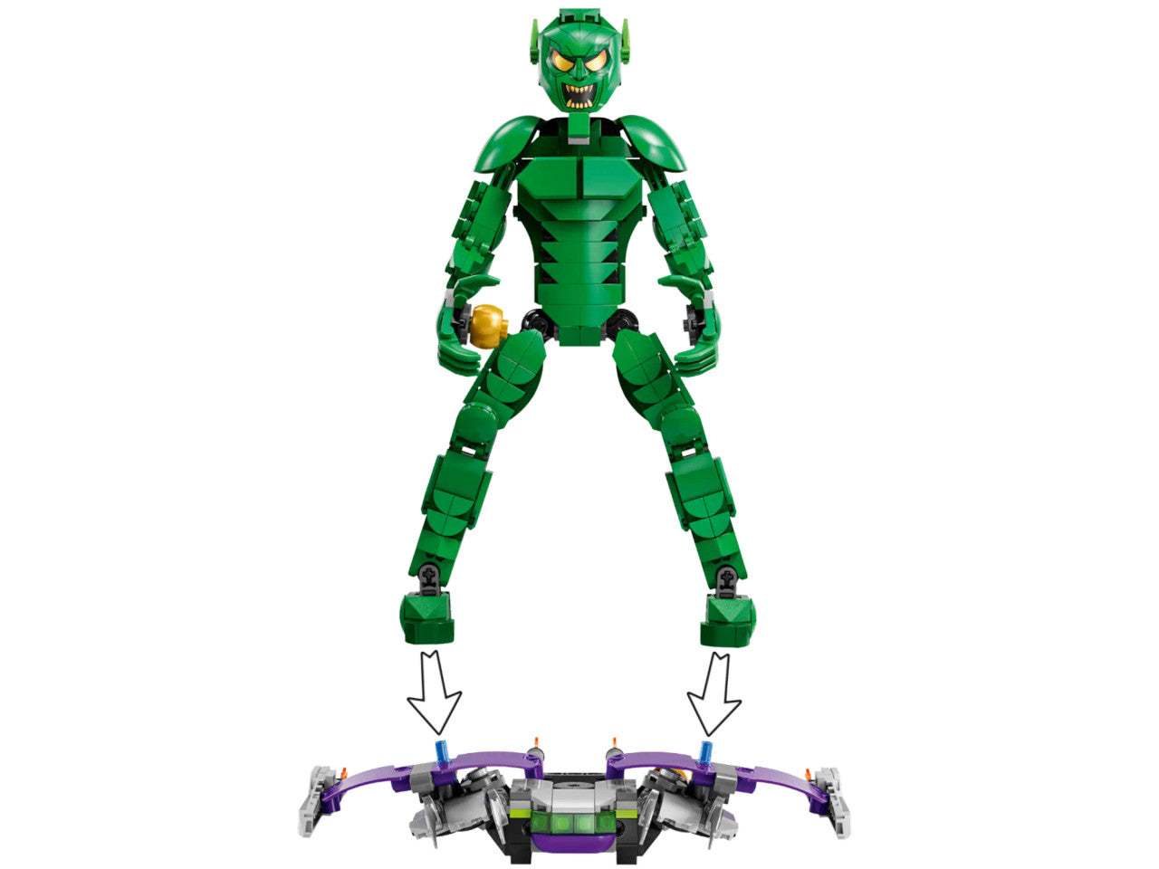 LEGO® Marvel - Green Goblin Construction Figure 76284