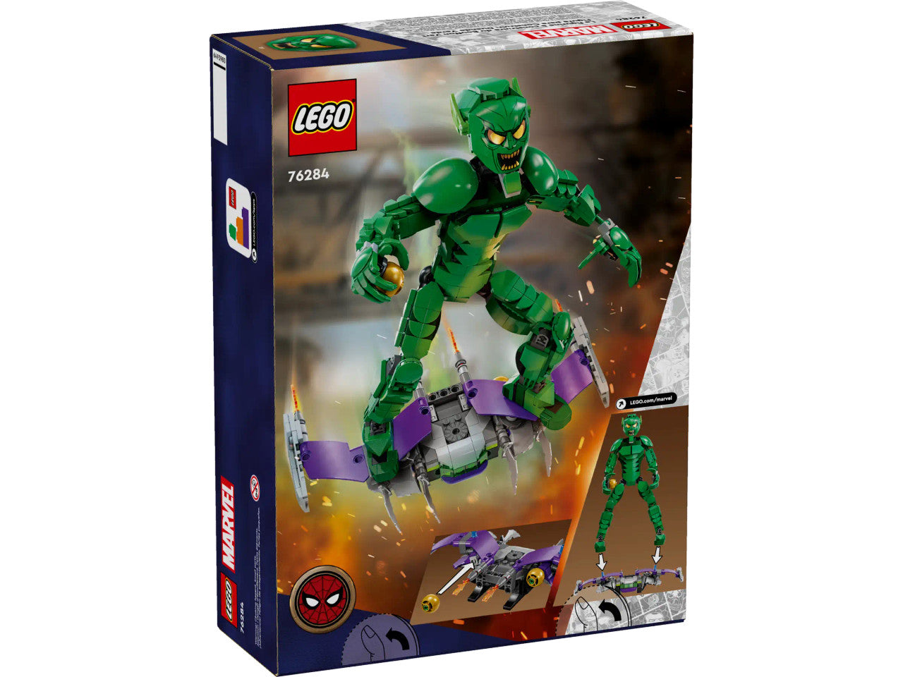 LEGO® Marvel - Green Goblin Construction Figure 76284