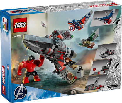 LEGO® Marvel - Captain America vs. Red Hulk Battle 76292