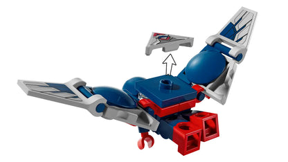 LEGO® Marvel - Captain America vs. Red Hulk Battle 76292