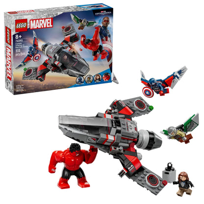 LEGO® Marvel - Captain America vs. Red Hulk Battle 76292