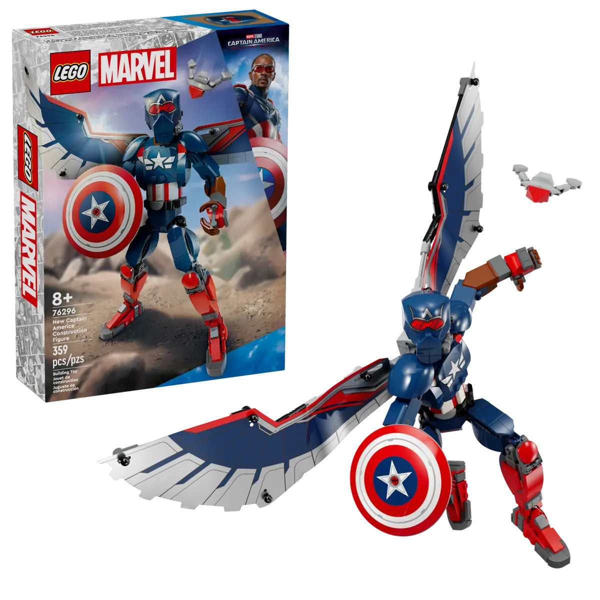 LEGO® Marvel - New Captain America Construction Figure 76296