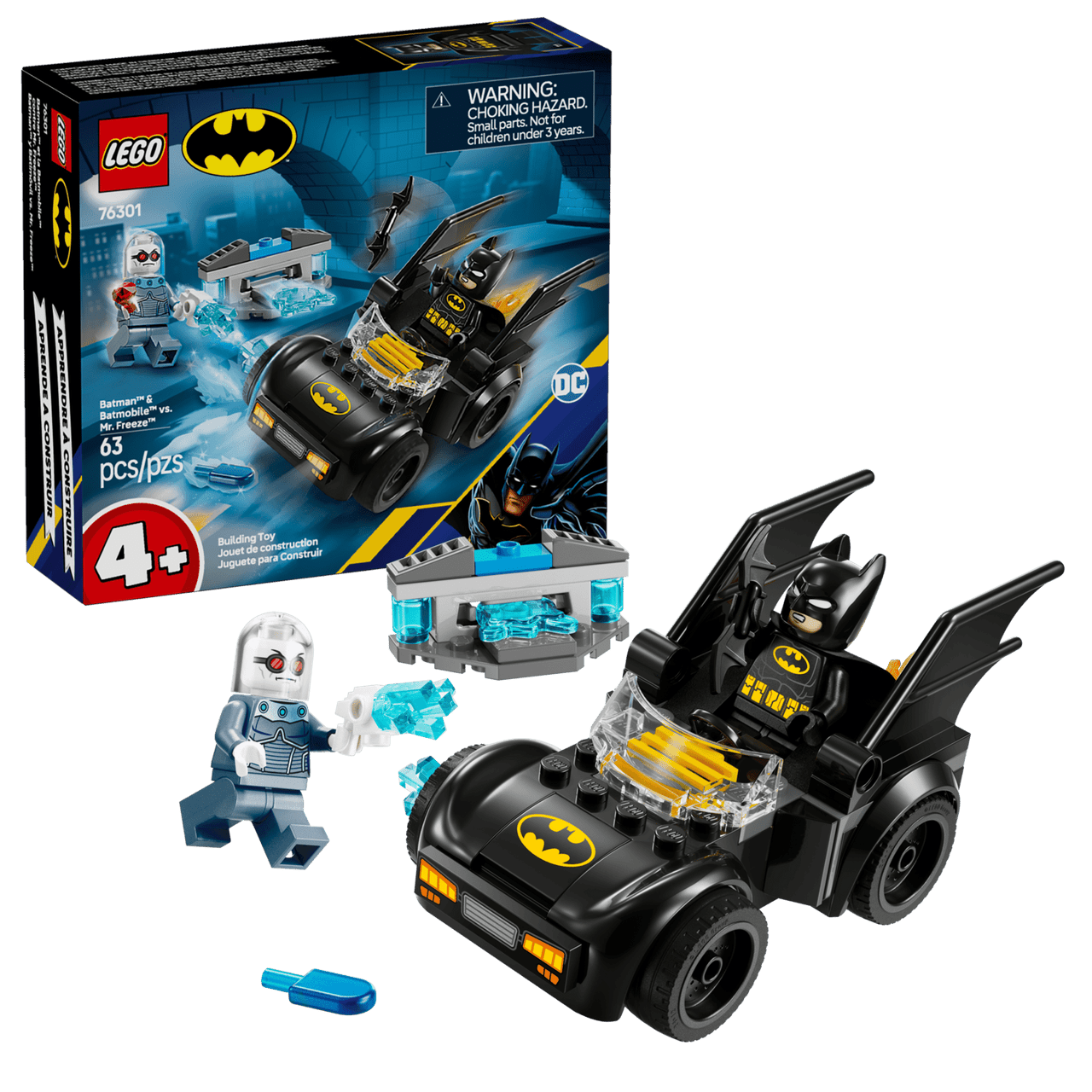 LEGO® Batman™ - Batman™ & Batmobile™ vs. Mr. Freeze™ 76301