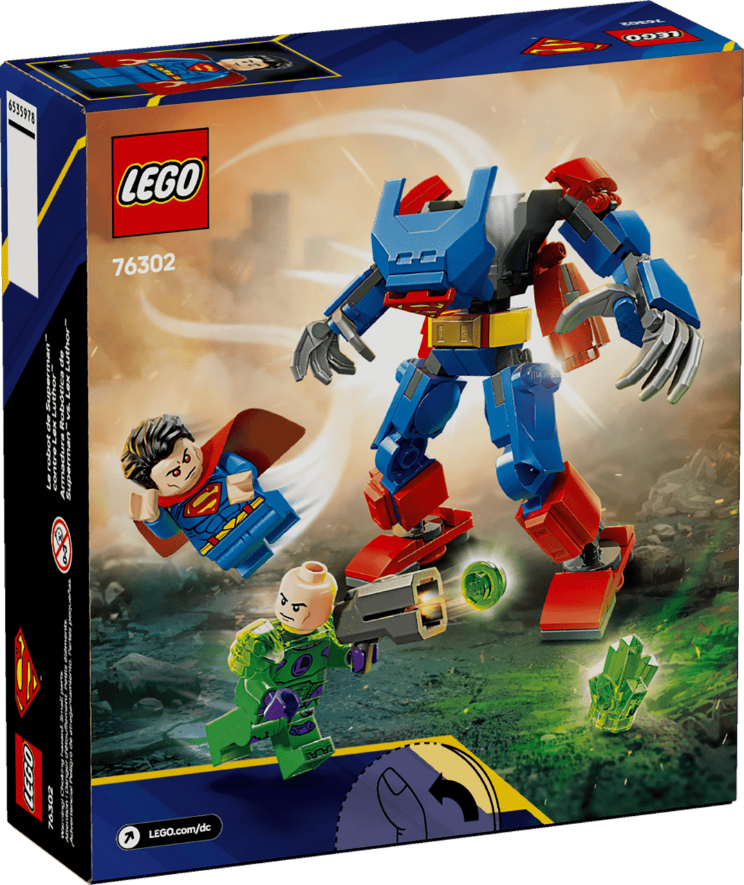 LEGO®Superman™ - Superman™ Mech vs. Lex Luthor™ 76302
