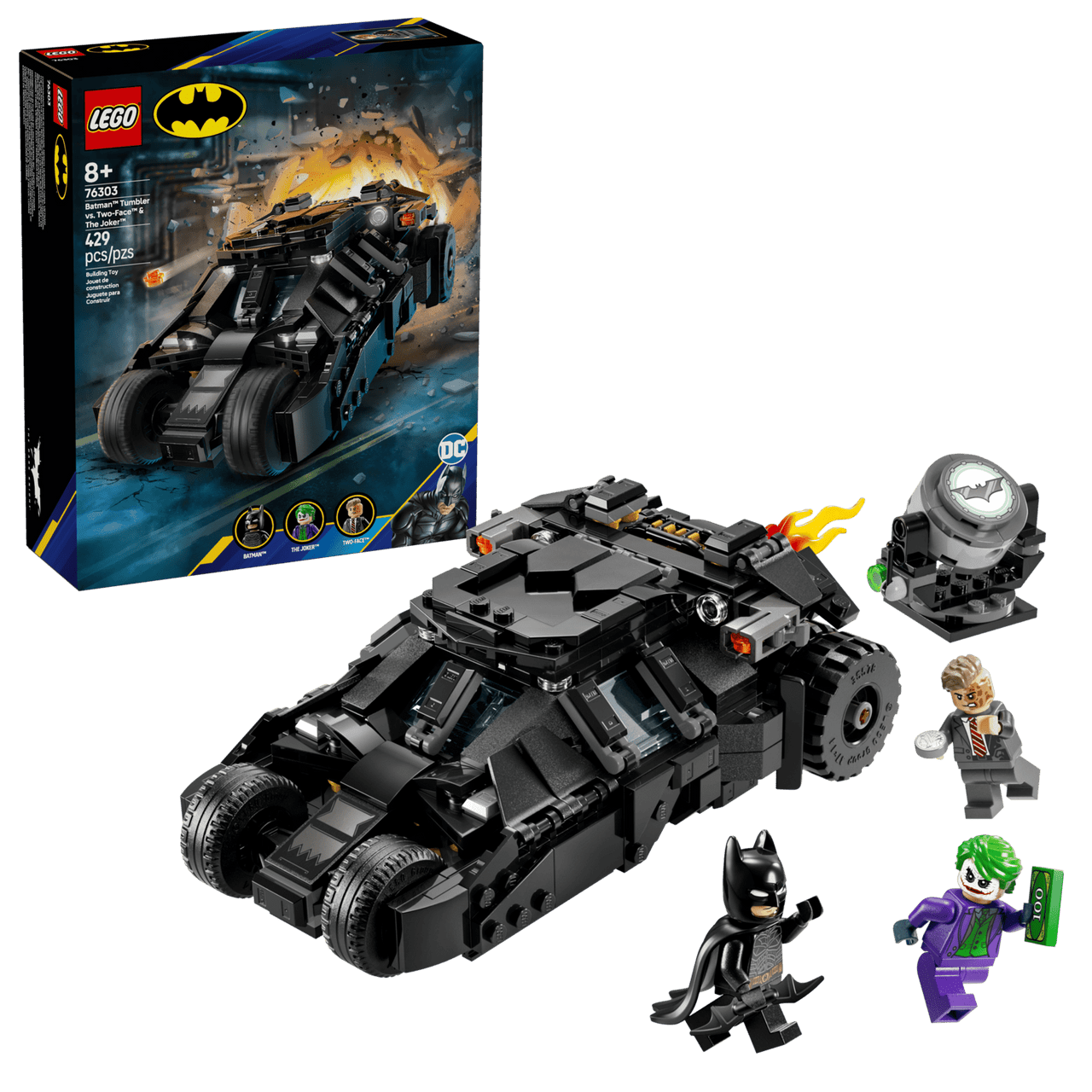 LEGO® Batman™ - Batman™ Tumbler vs. Two-Face™ & The Joker™ 76303