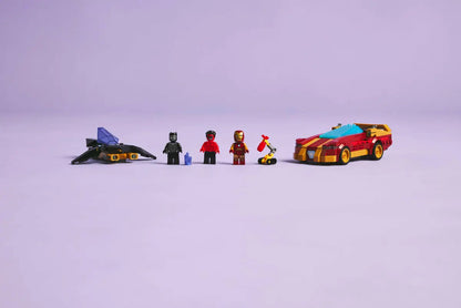 LEGO® Marvel - Iron Man Car & Black Panther vs. Red Hulk 76310