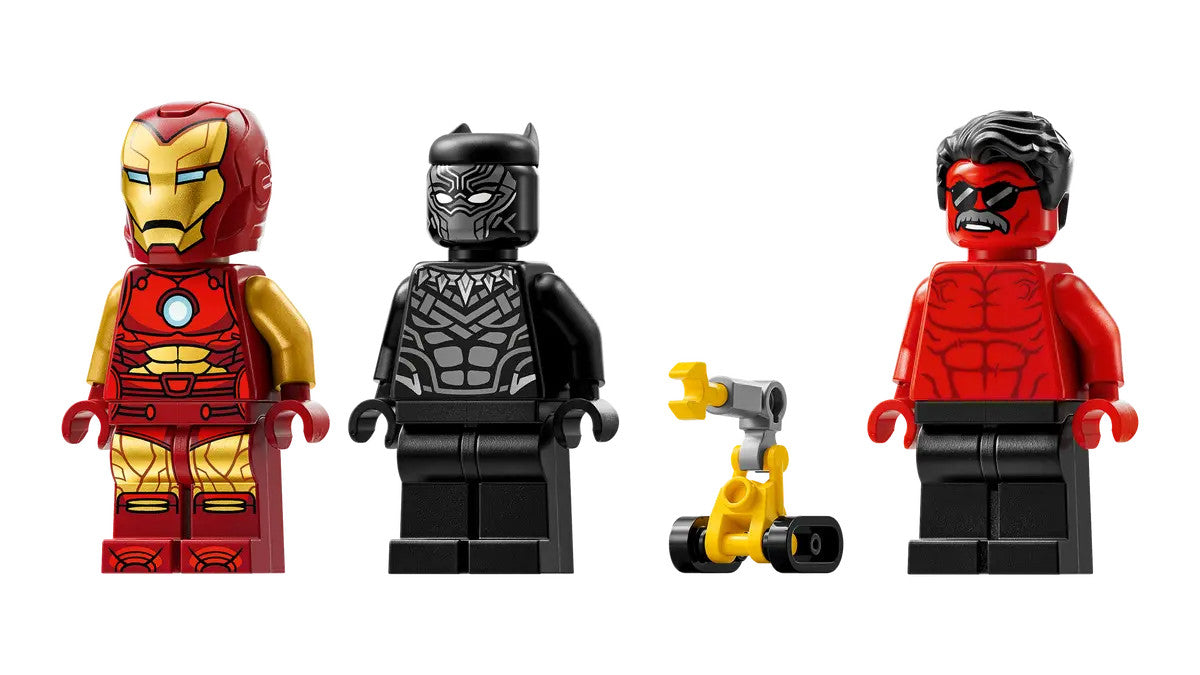 LEGO® Marvel - Iron Man Car & Black Panther vs. Red Hulk 76310