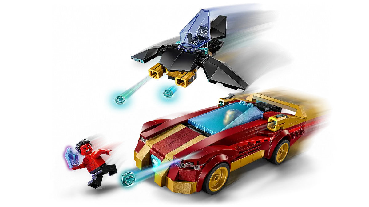 LEGO® Marvel - Iron Man Car & Black Panther vs. Red Hulk 76310