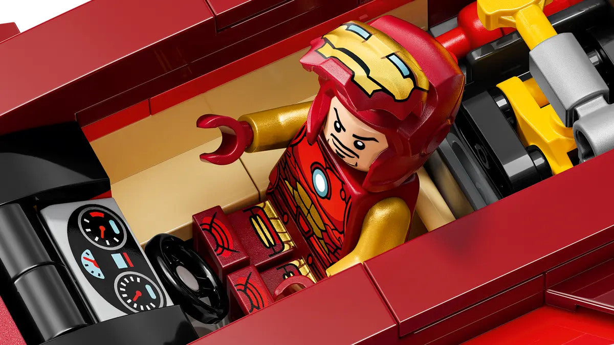 LEGO® Marvel - Iron Man Car & Black Panther vs. Red Hulk 76310