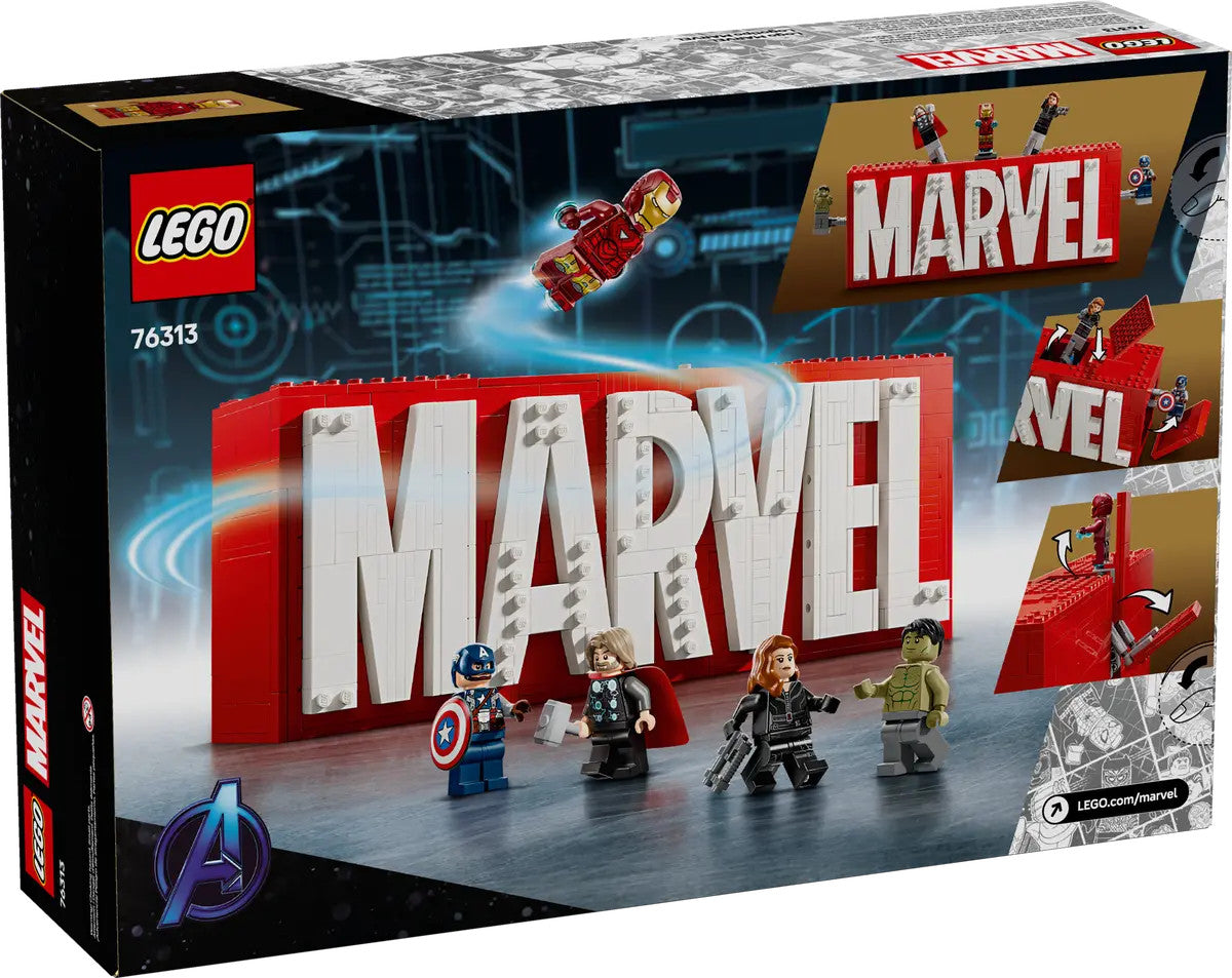 LEGO® Marvel - MARVEL Logo & Minifigures 76313
