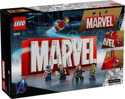 LEGO® Marvel - MARVEL Logo & Minifigures 76313