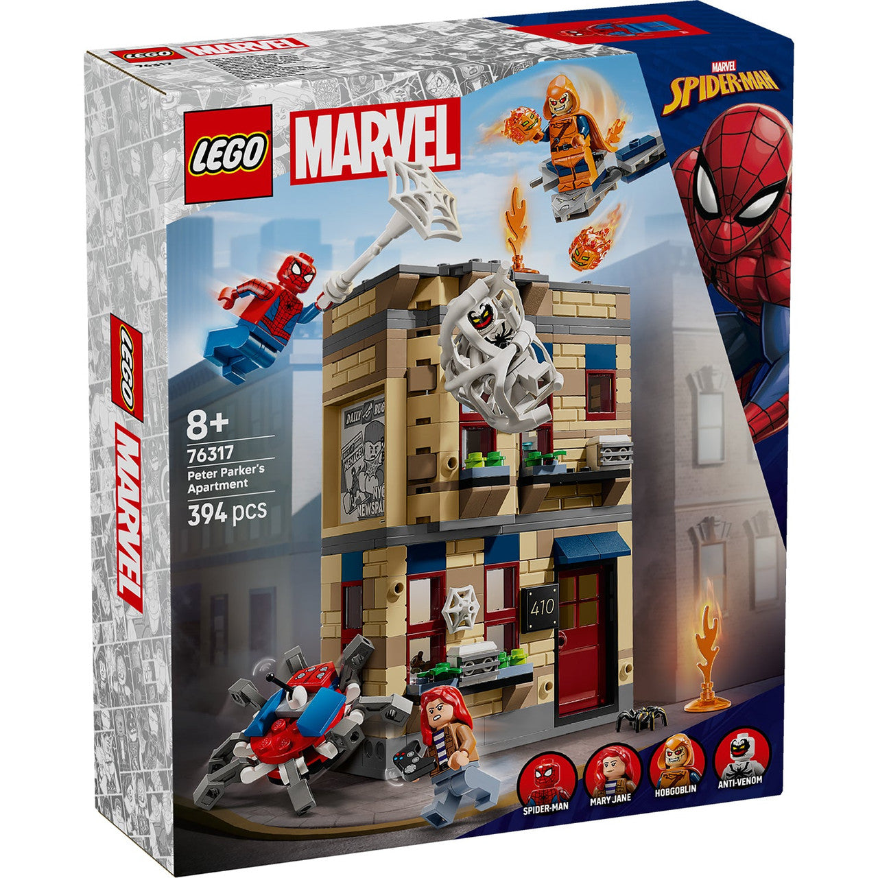 LEGO® Marvel - Peter Parker’s Apartment 76317