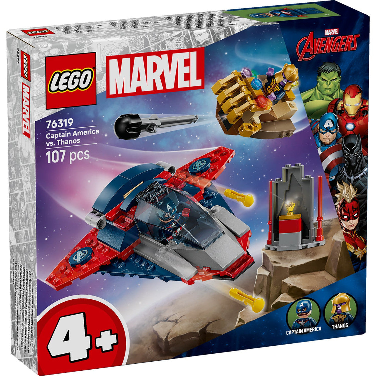 LEGO® Marvel - Captain America vs. Thanos 76319