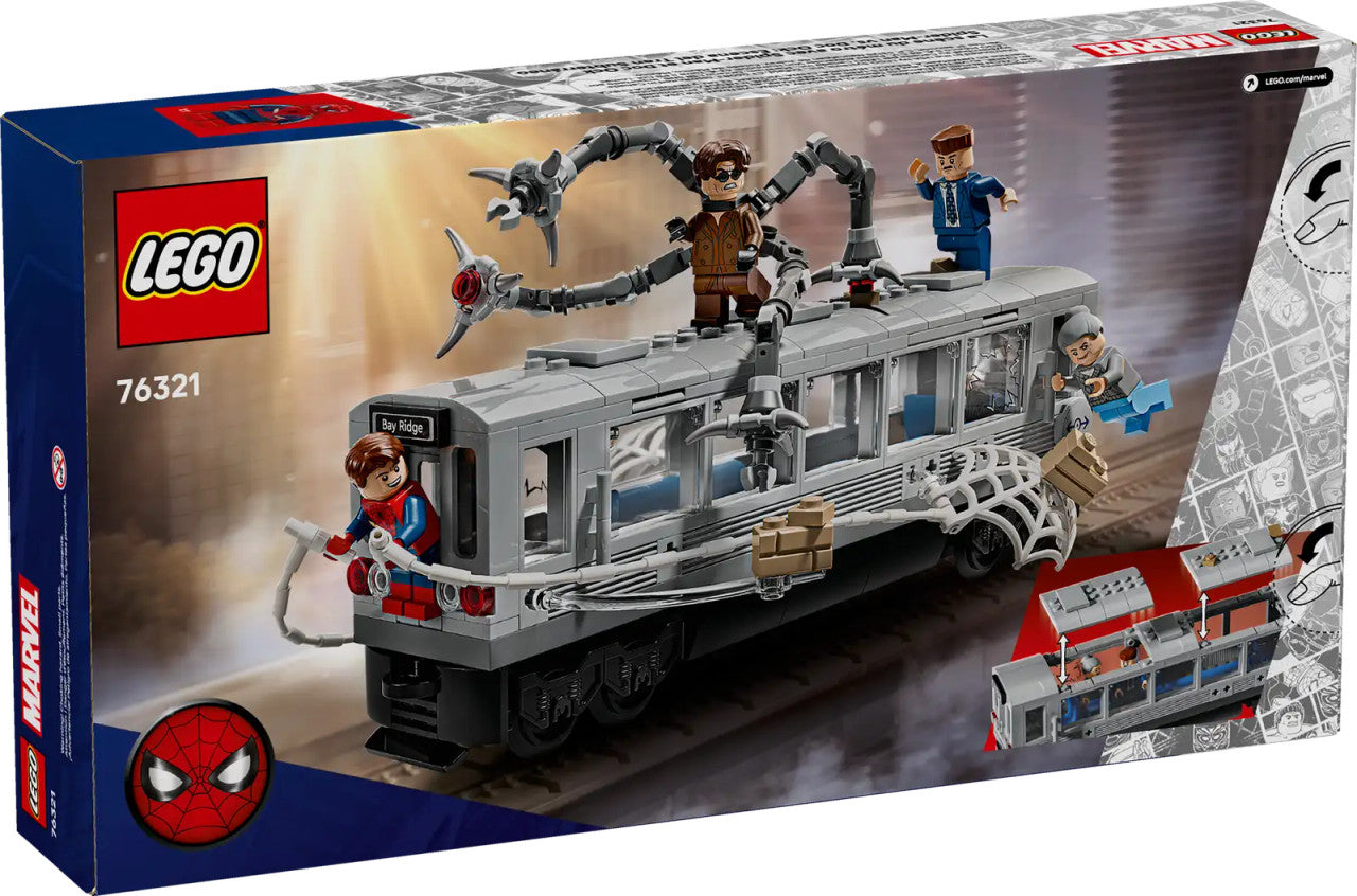 LEGO® Marvel - Spider-Man vs. Doc Ock Subway Train Scene 76321