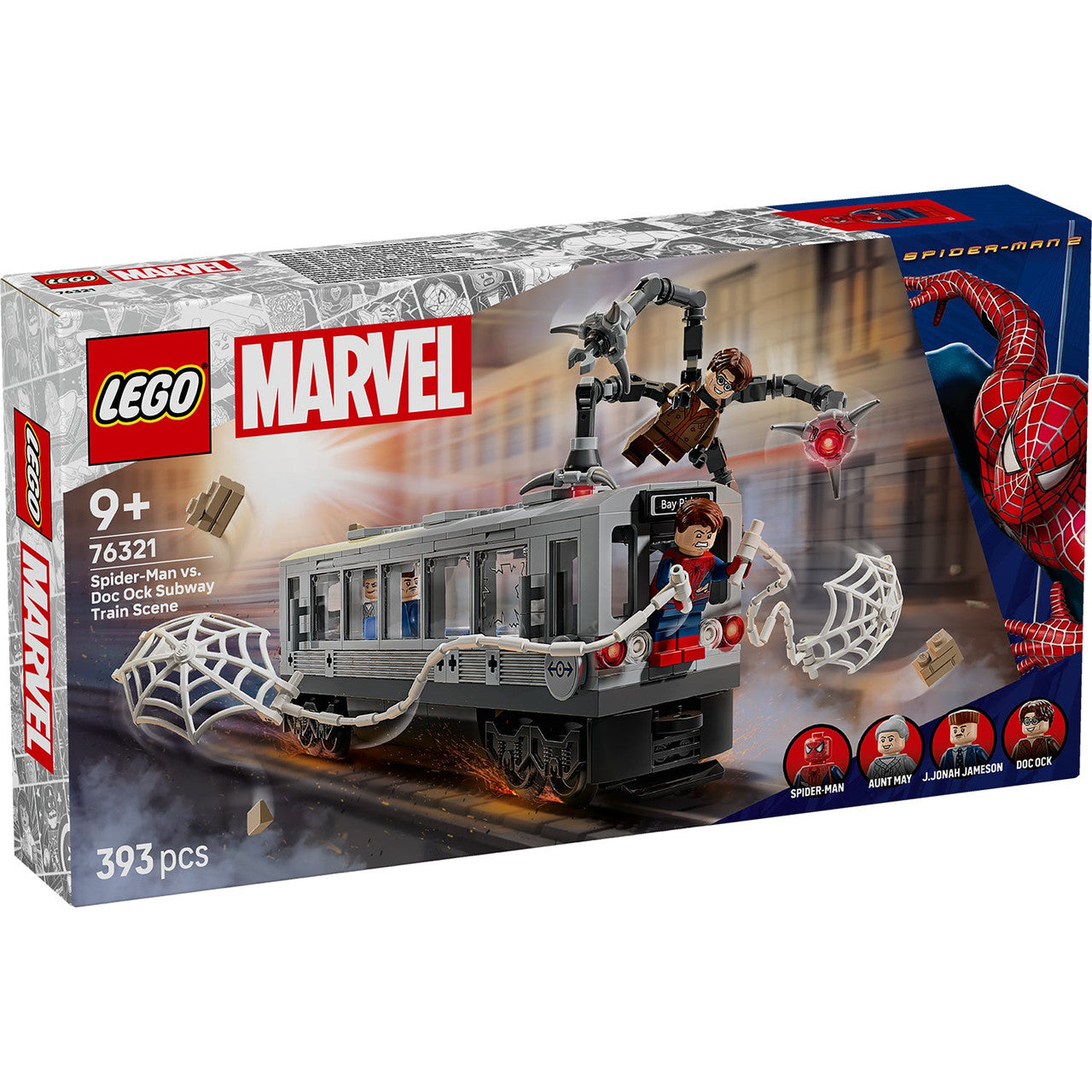 LEGO® Marvel - Spider-Man vs. Doc Ock Subway Train Scene 76321