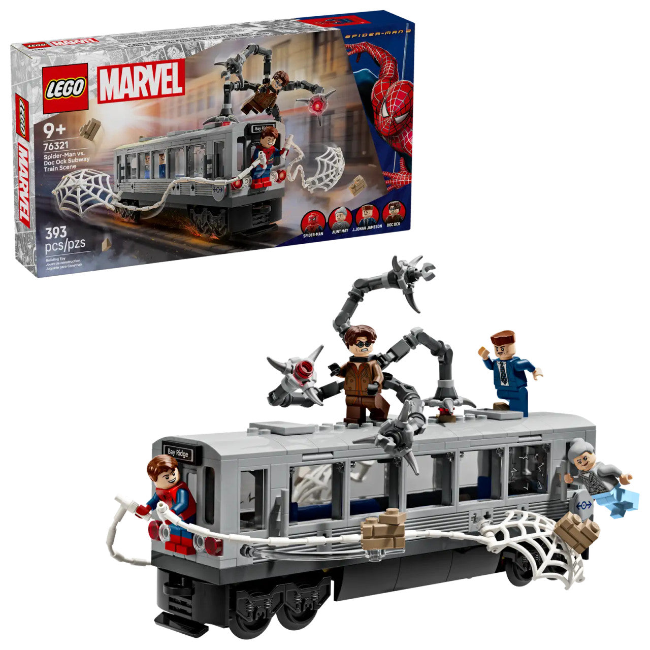 LEGO® Marvel - Spider-Man vs. Doc Ock Subway Train Scene 76321