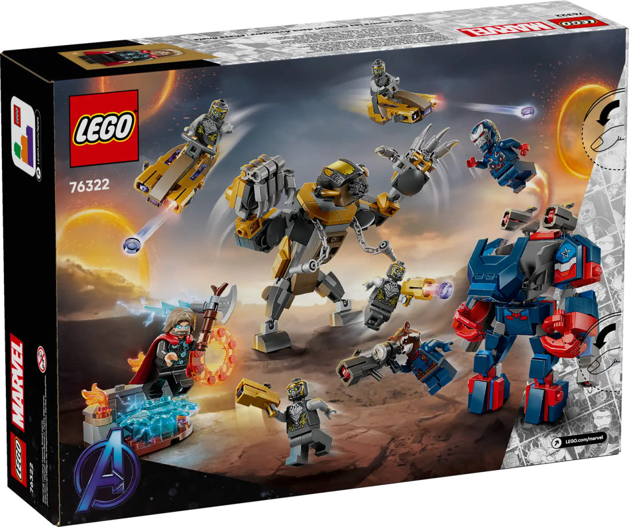 LEGO® Marvel - Avengers: Endgame Thor vs. Chitauri 76322