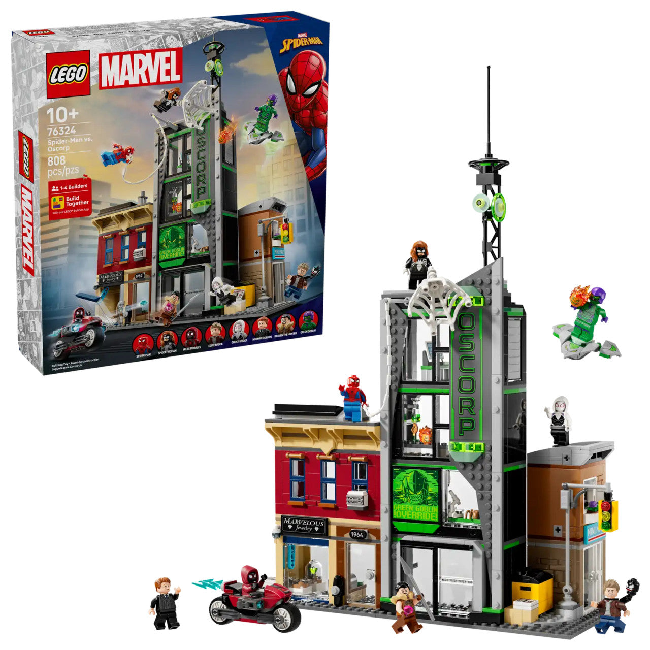 LEGO® Marvel - Spider-Man vs. Oscorp 76324