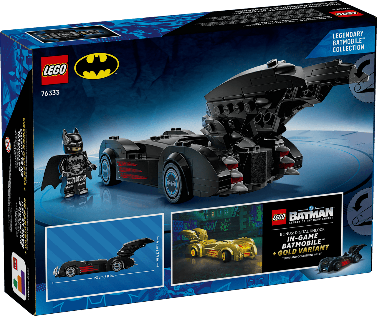 LEGO® DC Batman™ - Batman & Robin™ Batmobile™ 76333