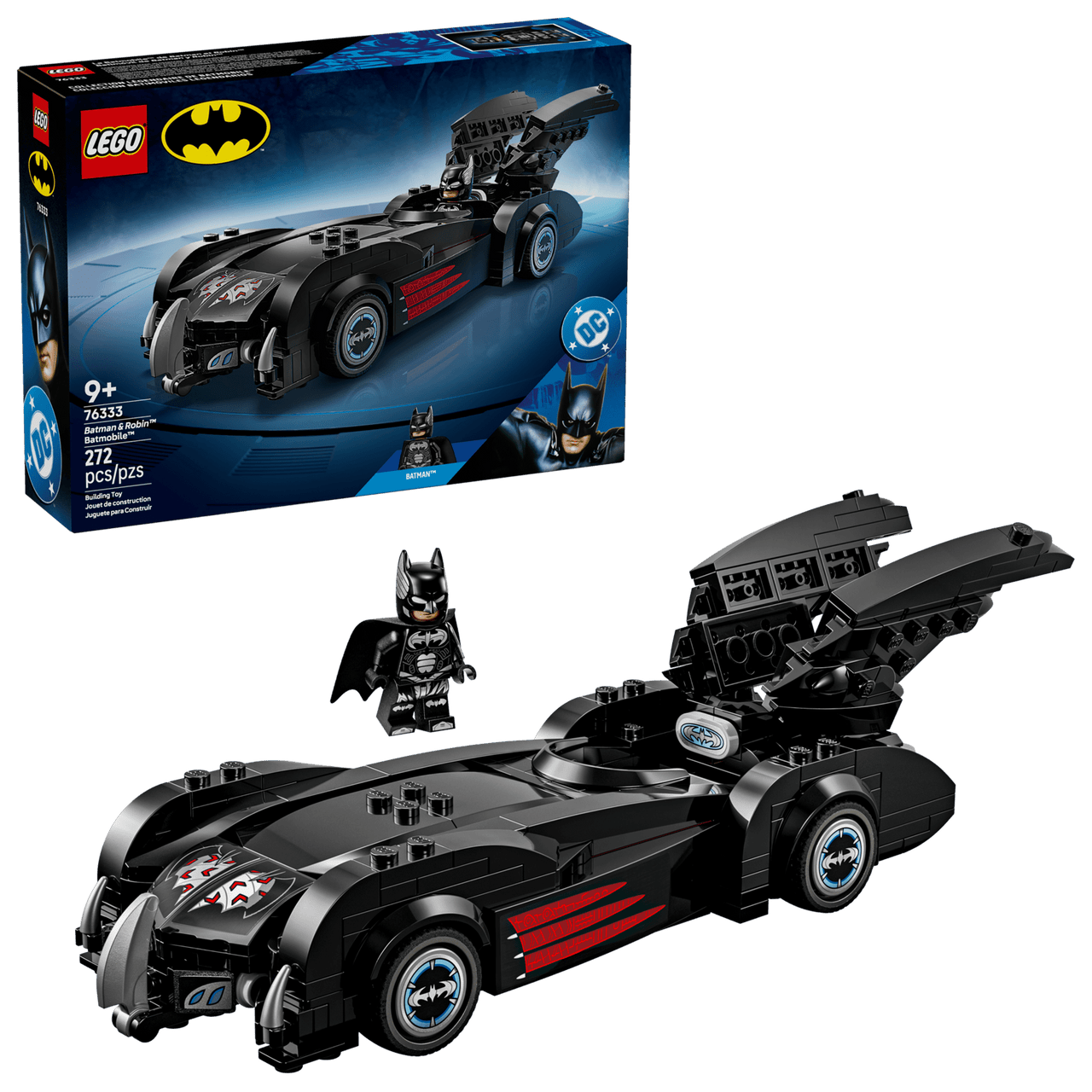 LEGO® DC Batman™ - Batman & Robin™ Batmobile™ 76333