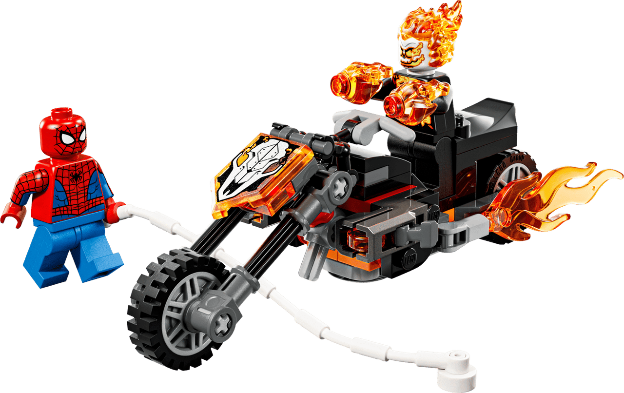 LEGO® Marvel - Spider-Man vs. Ghost Rider Motorcycle 76335