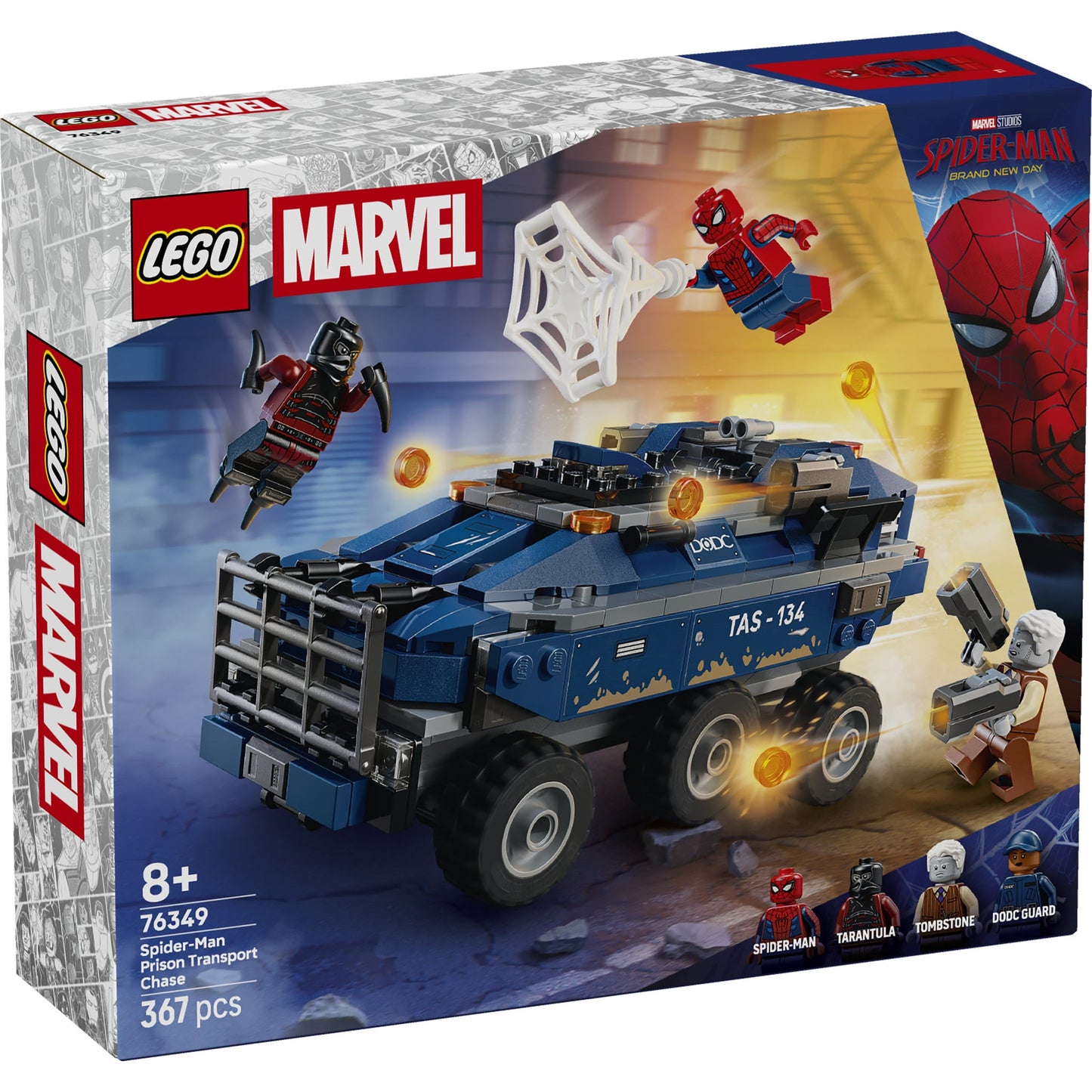 LEGO® | Marvel Spider-Man Prison Transport Chase 76349