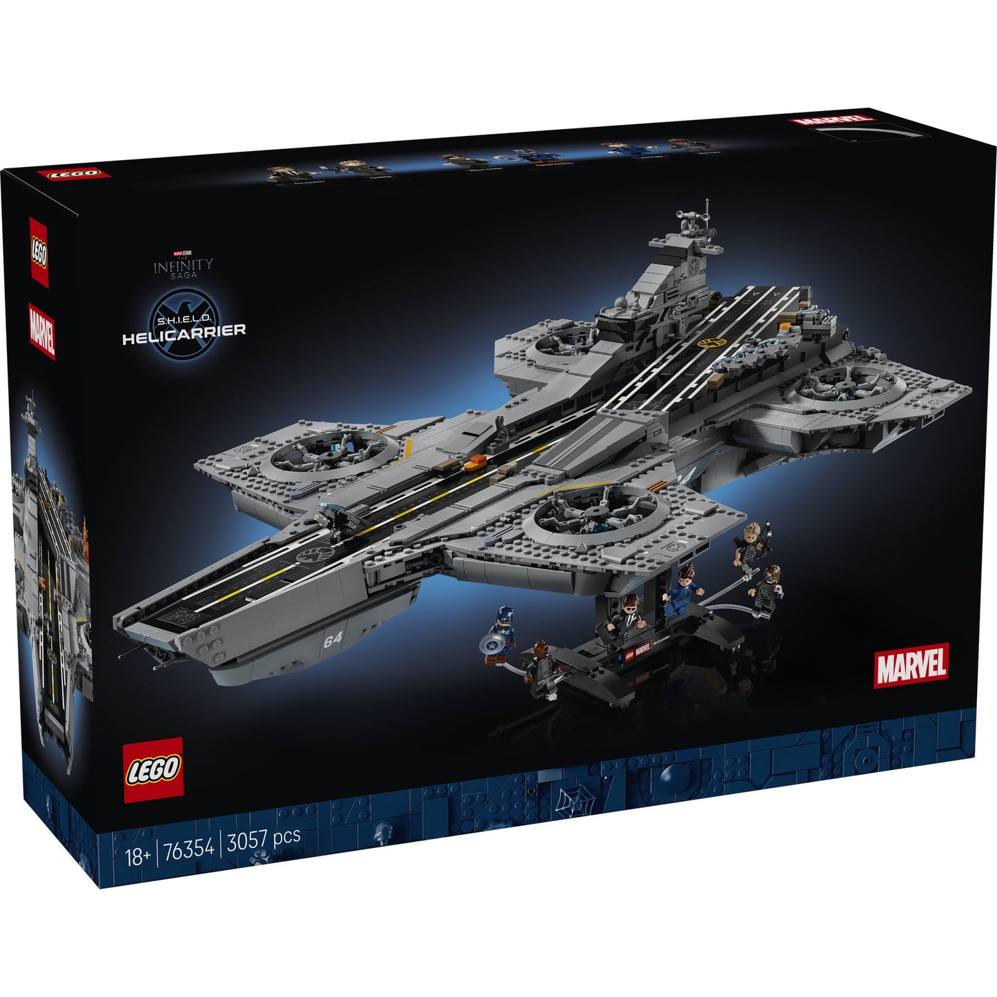 LEGO® | Marvel S.H.I.E.L.D. Helicarrier Building Set 76354