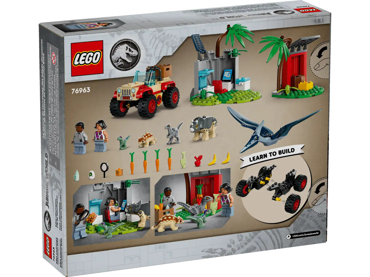 LEGO® Jurassic World - Baby Dinosaur Rescue Center 76963