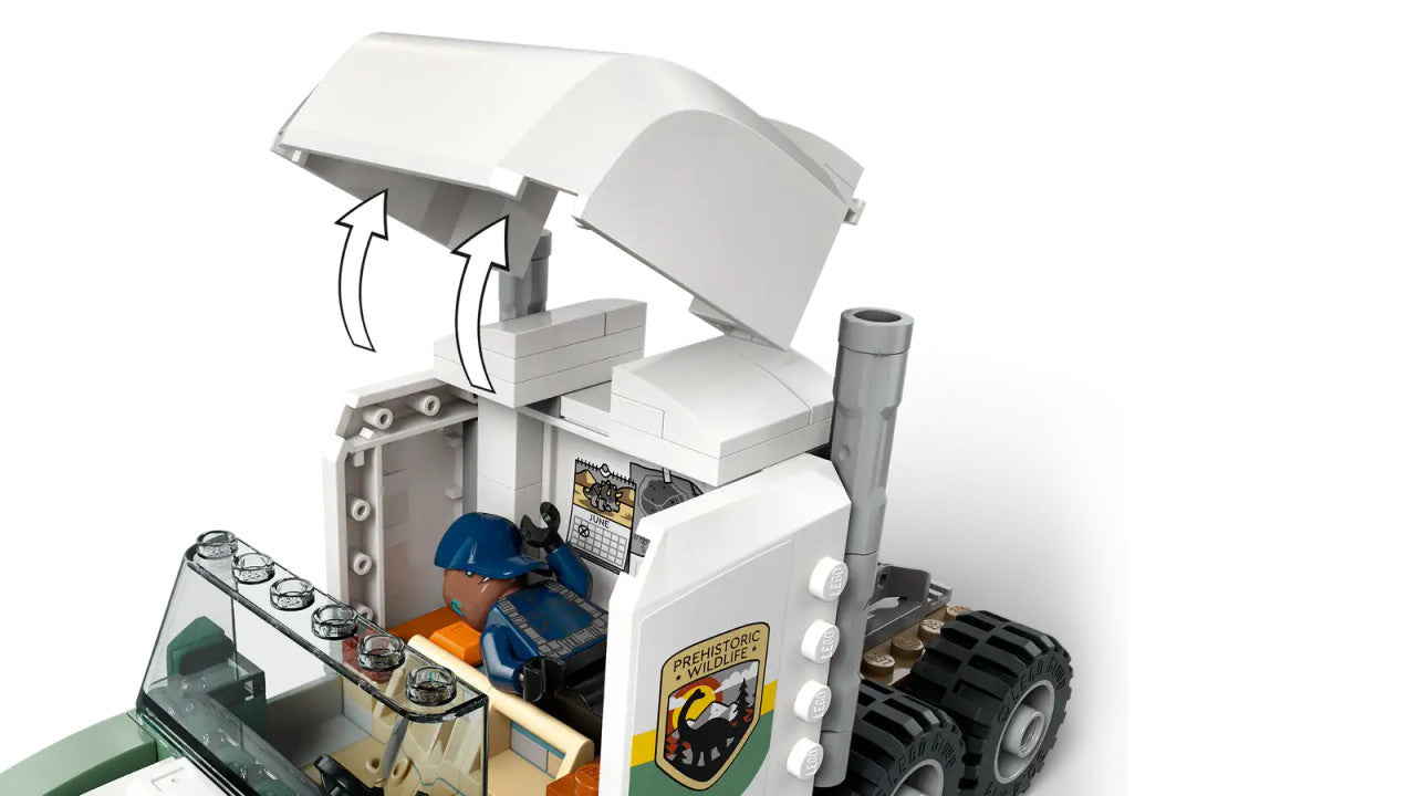 LEGO® Jurassic World - Dinosaur Missions: Allosaurus Transport Truck 76966