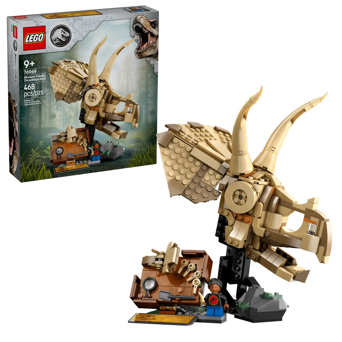 LEGO® Jurassic World™ - Dinosaur Fossils: Triceratops Skull 76969