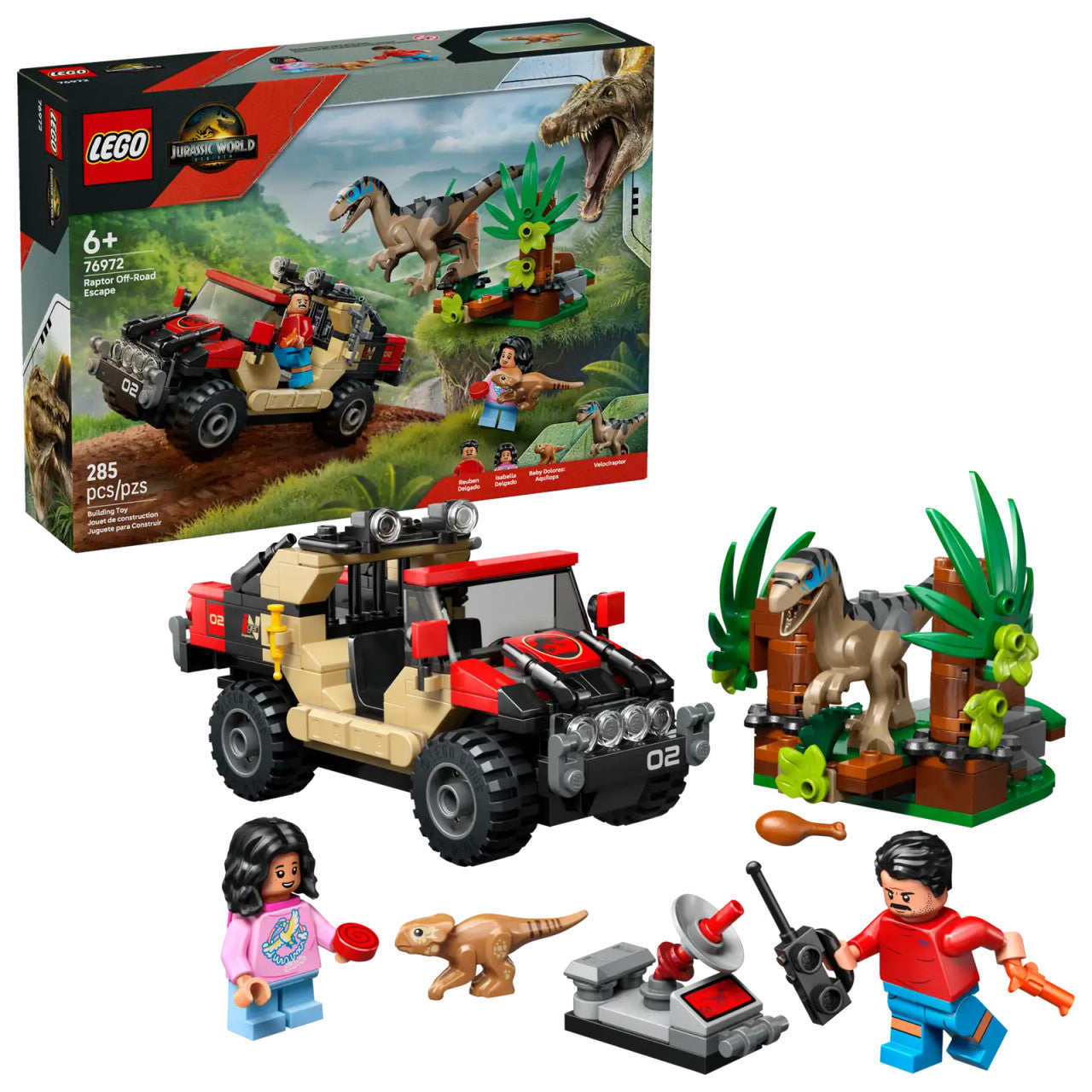 LEGO® Jurassic World™ - Raptor Off-Road Escape 76972