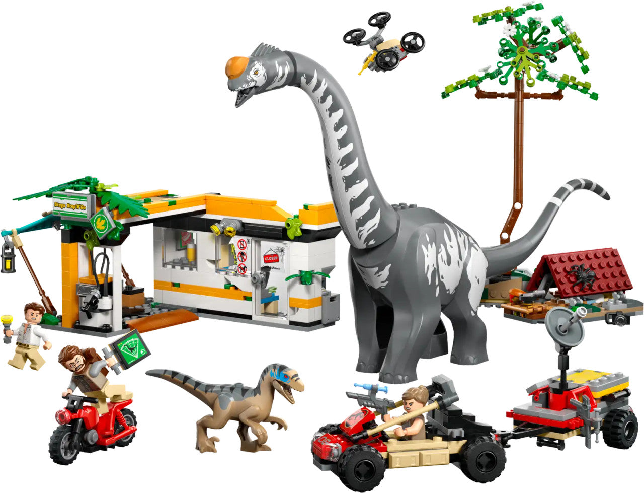 LEGO® Jurassic World™ - Raptor &Titanosaurus Tracking Mission 76973
