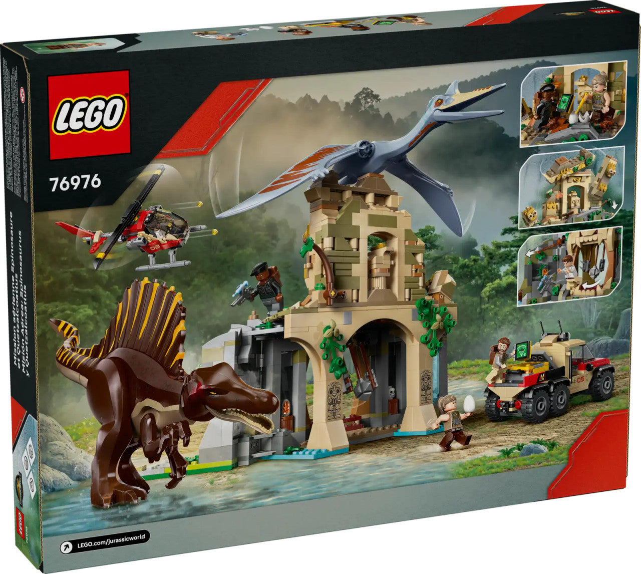 LEGO® Jurassic World™ - Spinosaurus & Quetzalcoatlus 76976