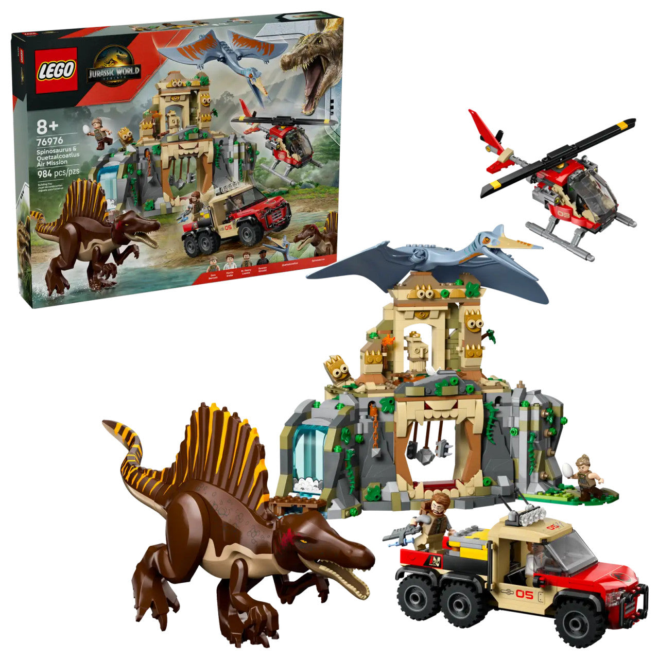 LEGO® Jurassic World™ - Spinosaurus & Quetzalcoatlus 76976