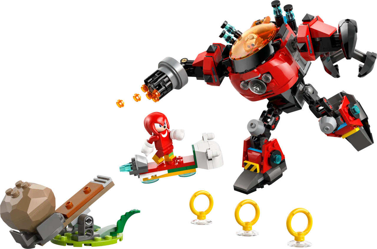 LEGO® Sonic the Hedgehog™ - Knuckles vs. Dr. Eggman Egg Crusher Mech 77005