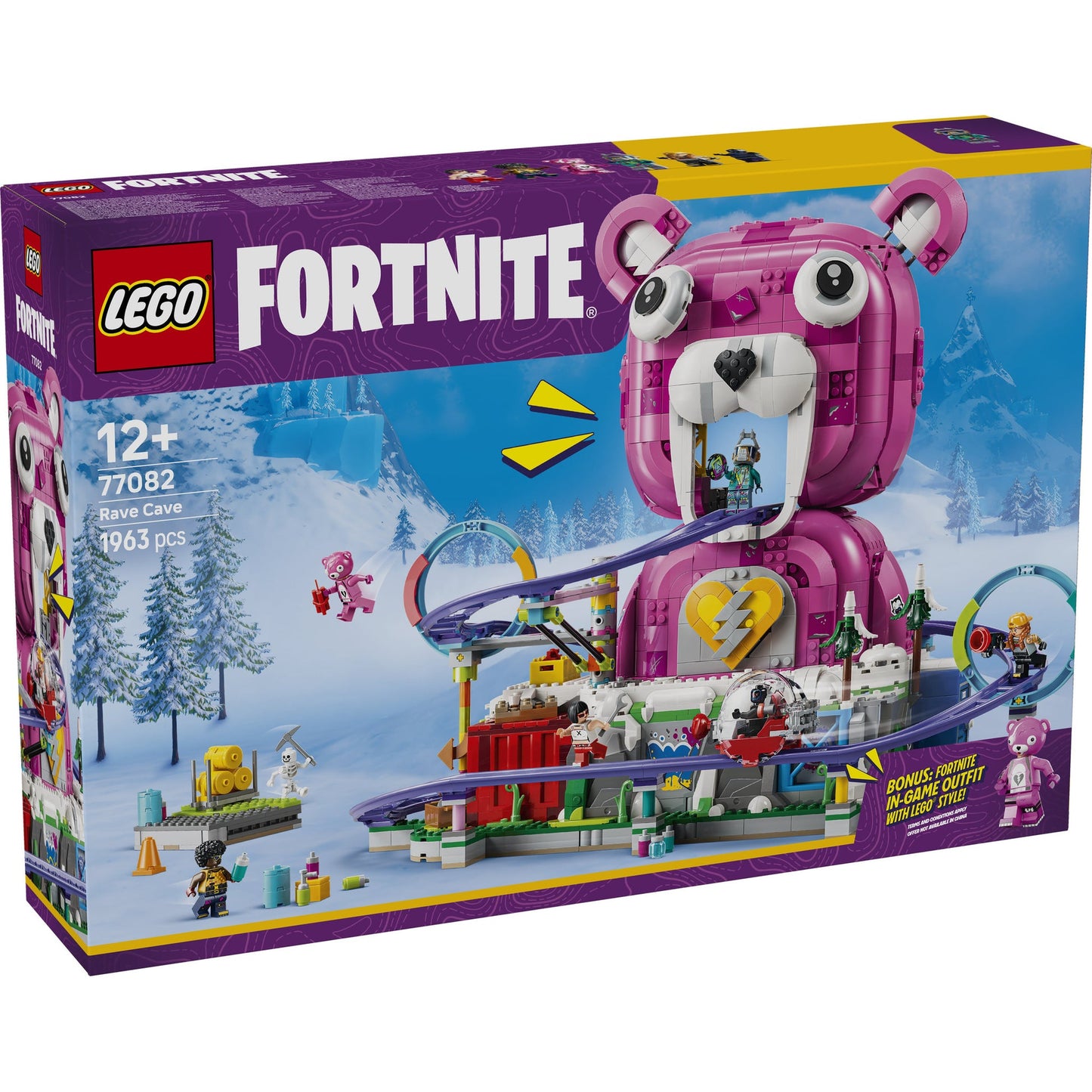 LEGO® Fortnite® Rave Cave Building Set 77082