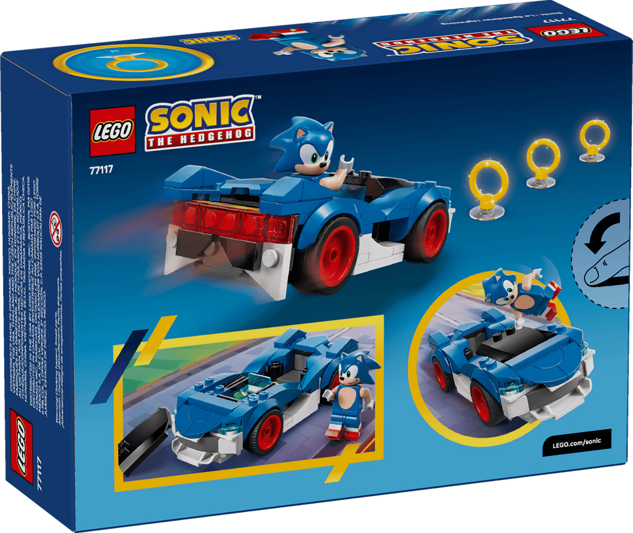 LEGO® Sonic the Hedgehog™ - Sonic: Speedster Lightning 77117