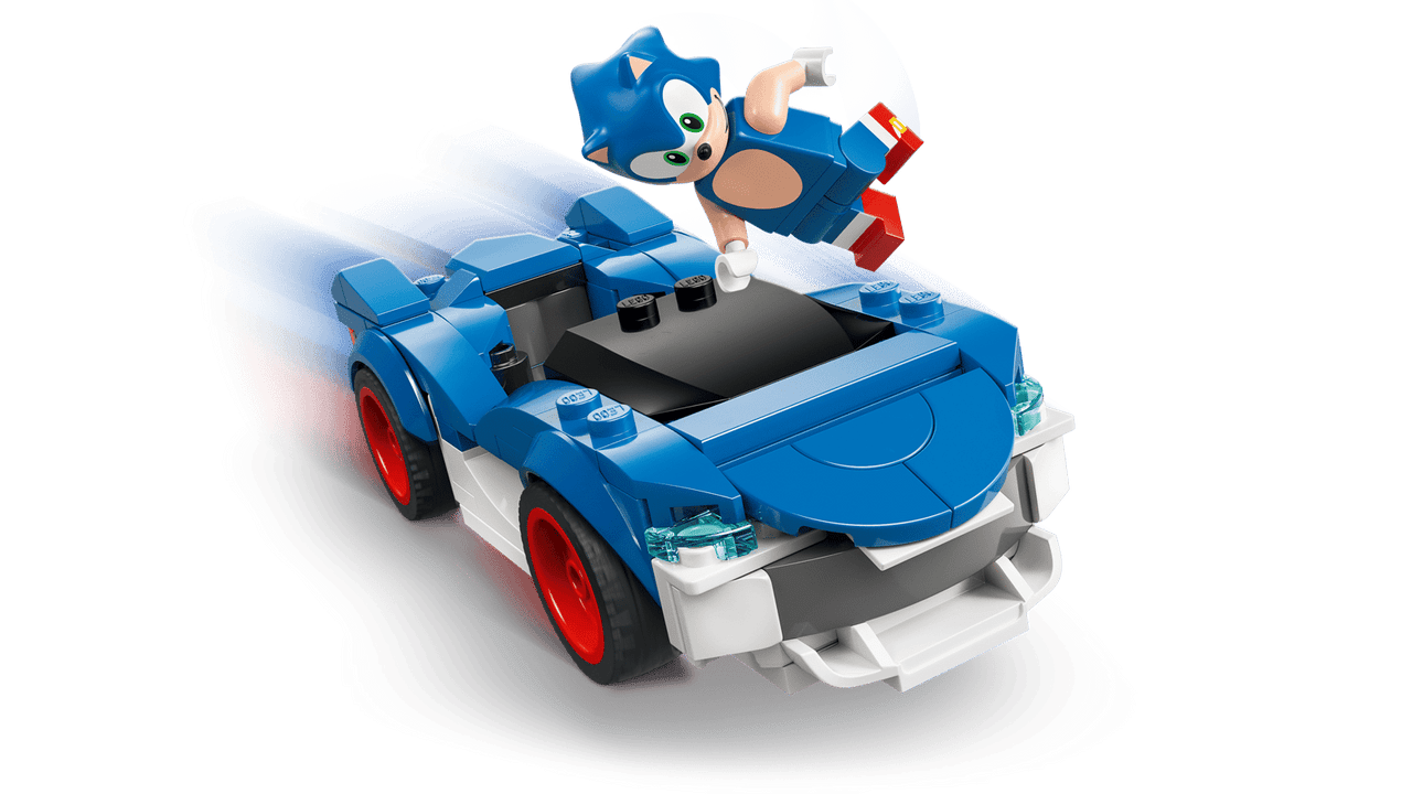 LEGO® Sonic the Hedgehog™ - Silver's Car vs. Knuckles' Monster Truck 77118