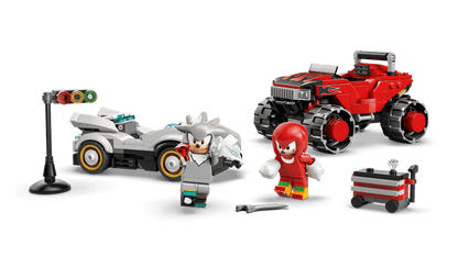 LEGO® Sonic the Hedgehog™ - Silver's Car vs. Knuckles' Monster Truck 77118