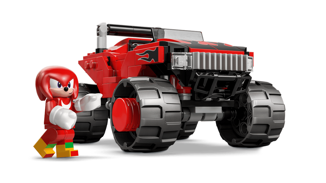 LEGO® Sonic the Hedgehog™ - Silver's Car vs. Knuckles' Monster Truck 77118