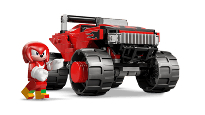 LEGO® Sonic the Hedgehog™ - Silver's Car vs. Knuckles' Monster Truck 77118