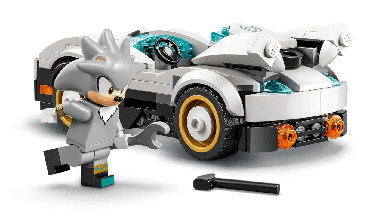 LEGO® Sonic the Hedgehog™ - Silver's Car vs. Knuckles' Monster Truck 77118