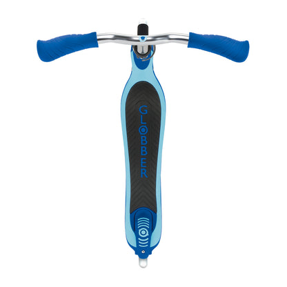 Globber - FLOW 125 Scooter with Light Up Wheels - Navy Blue