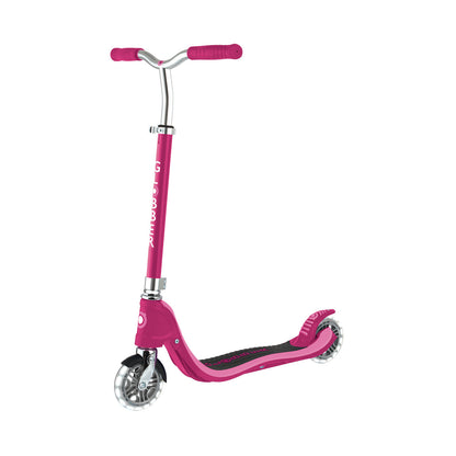 Globber  FLOW 125 Scooter with Light Up Wheels - Ruby