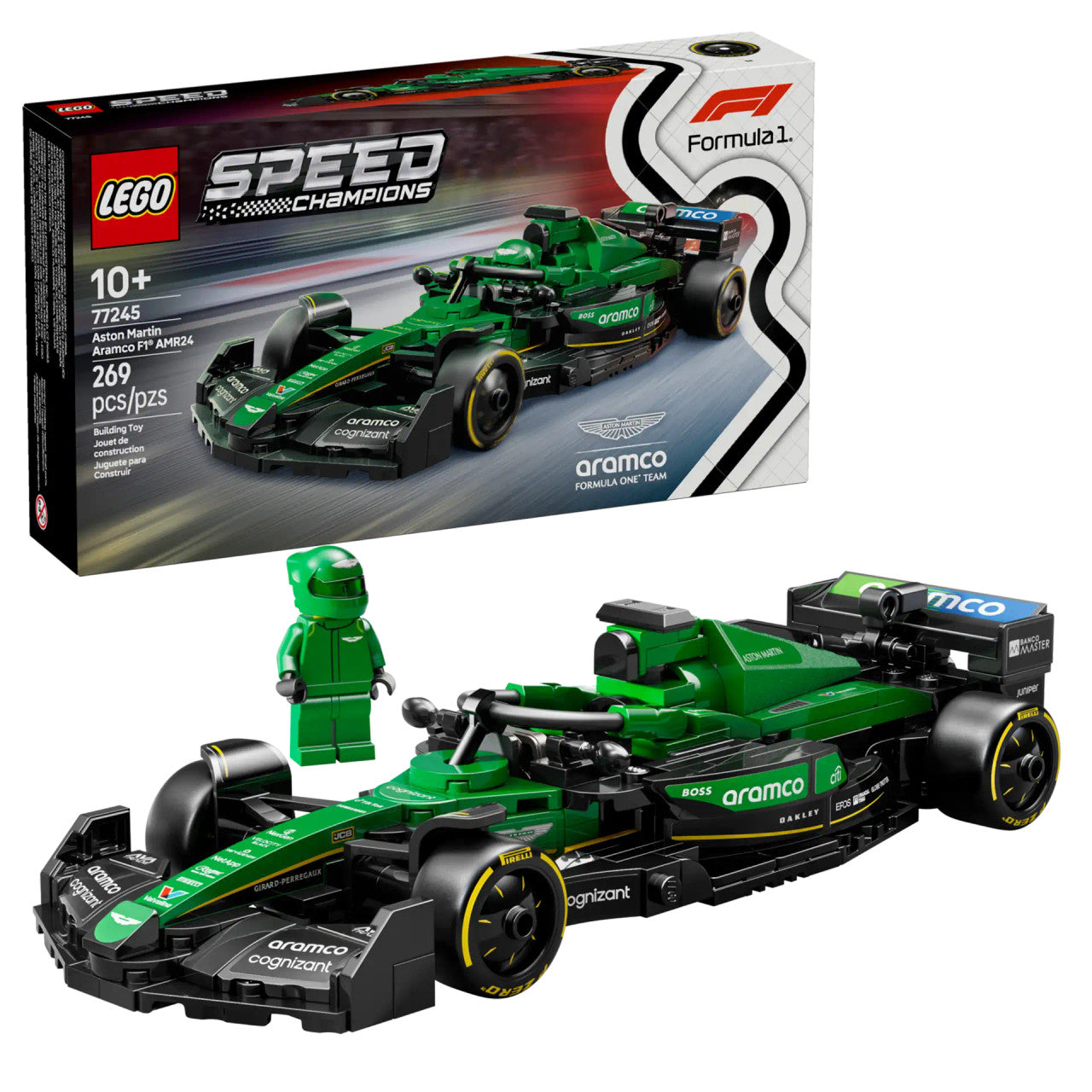 LEGO® Speed Champions - Aston Martin Aramco F1® AMR24 Race Car 77245