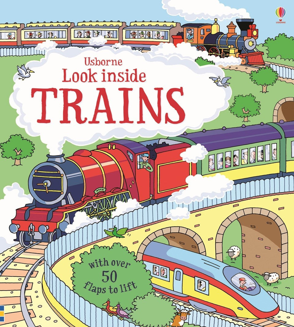 Usborne - Look Inside Trains