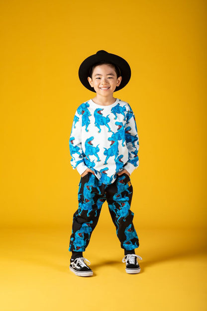 Blue Rex Long Sleeve T-shirt - Teen