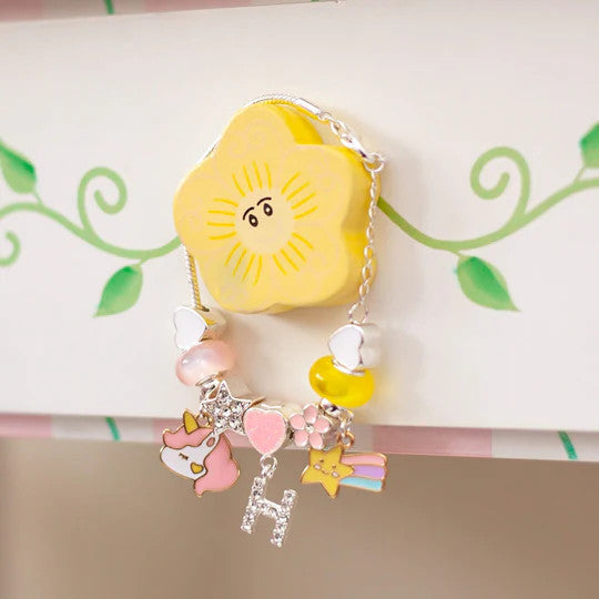 Lauren Hinkley - Ruby's Magic Wish Charm Unicorn Bracelet