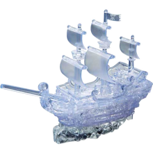 Crystal Puzzle 3D - Clear Pirate Ship