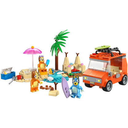 LEGO® Bluey - Bluey's Beach & Family Car Trip 11202